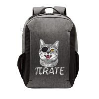 Pi Day Funny Math Science Cat Pirate Vector Backpack