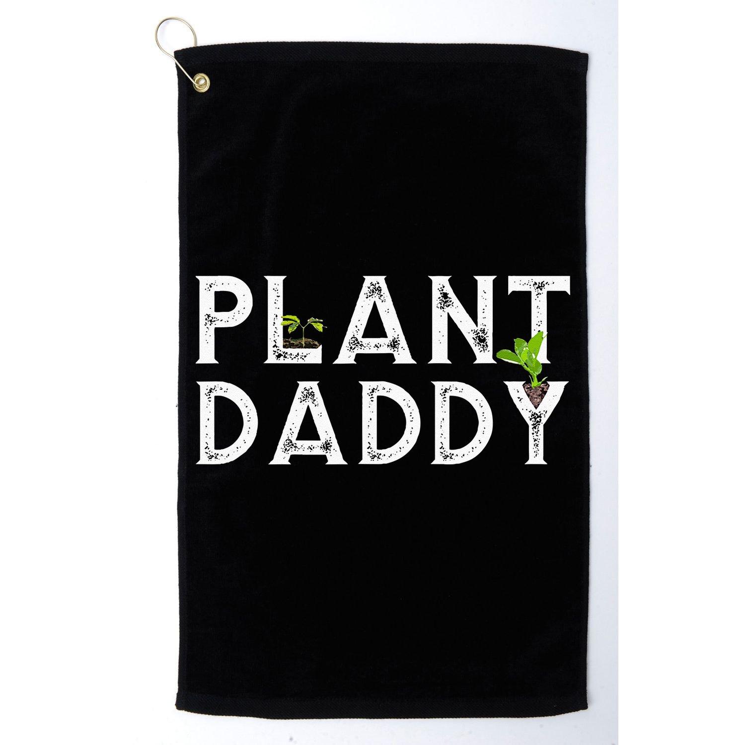 Plant Daddy Funny Landscaping Gardening Or Mowing Golf Towel
