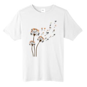 Papillon Dogs Flower Fly Dandelion Dog Mama Dog Lover Tall Fusion ChromaSoft Performance T-Shirt