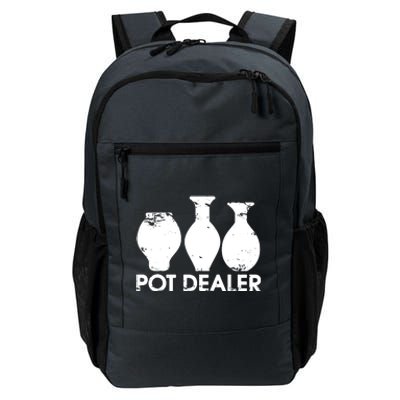 Pot Dealer Funny Clay Pottery Gift Potters Daily Commute Backpack