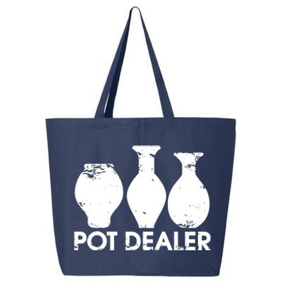 Pot Dealer Funny Clay Pottery Gift Potters 25L Jumbo Tote