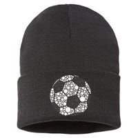 Polka Dot Football Soccer Lover Happy Dot Day Sport Ball Sustainable Knit Beanie