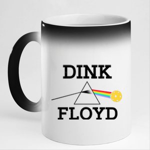 Pickleball Dink Floyd 11oz Black Color Changing Mug