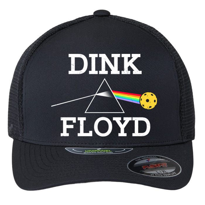 Pickleball Dink Floyd Flexfit Unipanel Trucker Cap