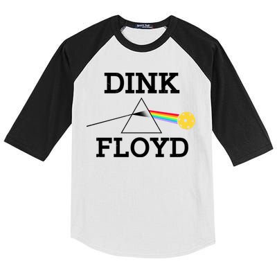 Pickleball Dink Floyd Kids Colorblock Raglan Jersey