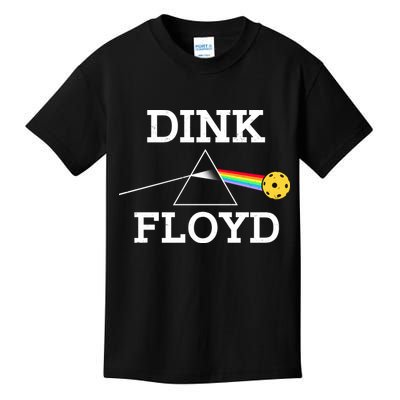 Pickleball Dink Floyd Kids T-Shirt