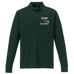 Pickleball Dink Floyd Performance Long Sleeve Polo