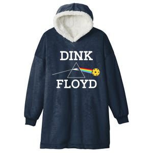 Pickleball Dink Floyd Hooded Wearable Blanket