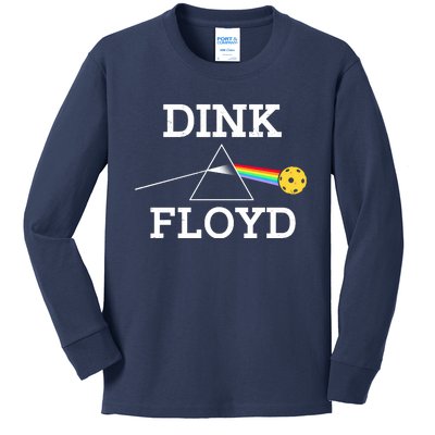 Pickleball Dink Floyd Kids Long Sleeve Shirt