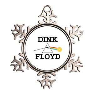 Pickleball Dink Floyd Metallic Star Ornament