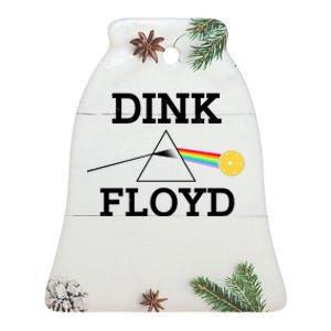 Pickleball Dink Floyd Ceramic Bell Ornament