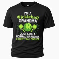 Pickleball Design For Grandma Women Pickle Ball Player Cooling Performance Crew T-Shirt