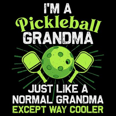 Pickleball Design For Grandma Women Pickle Ball Player T-Shirt