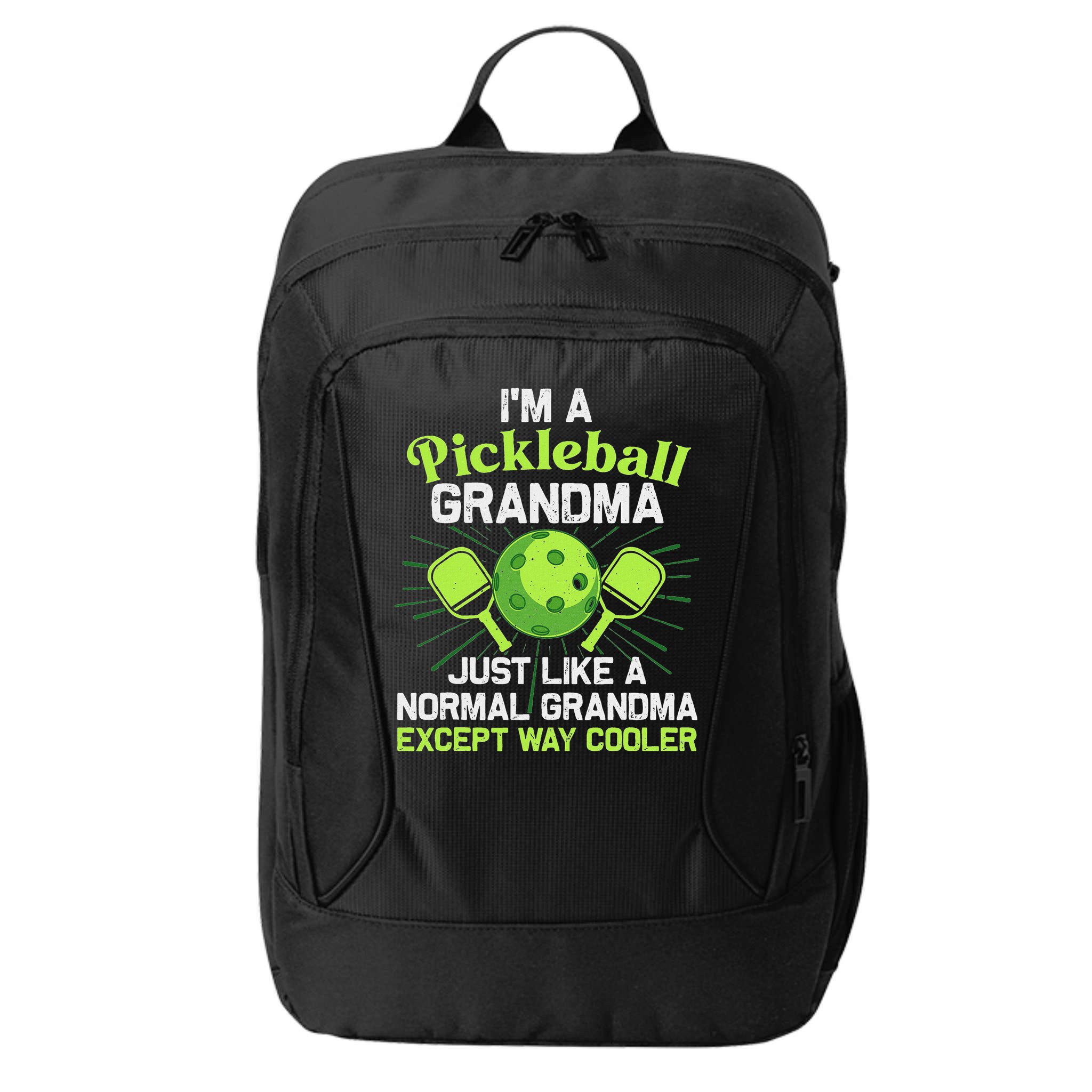Pickleball Design For Grandma Women Pickle Ball Player City Backpack