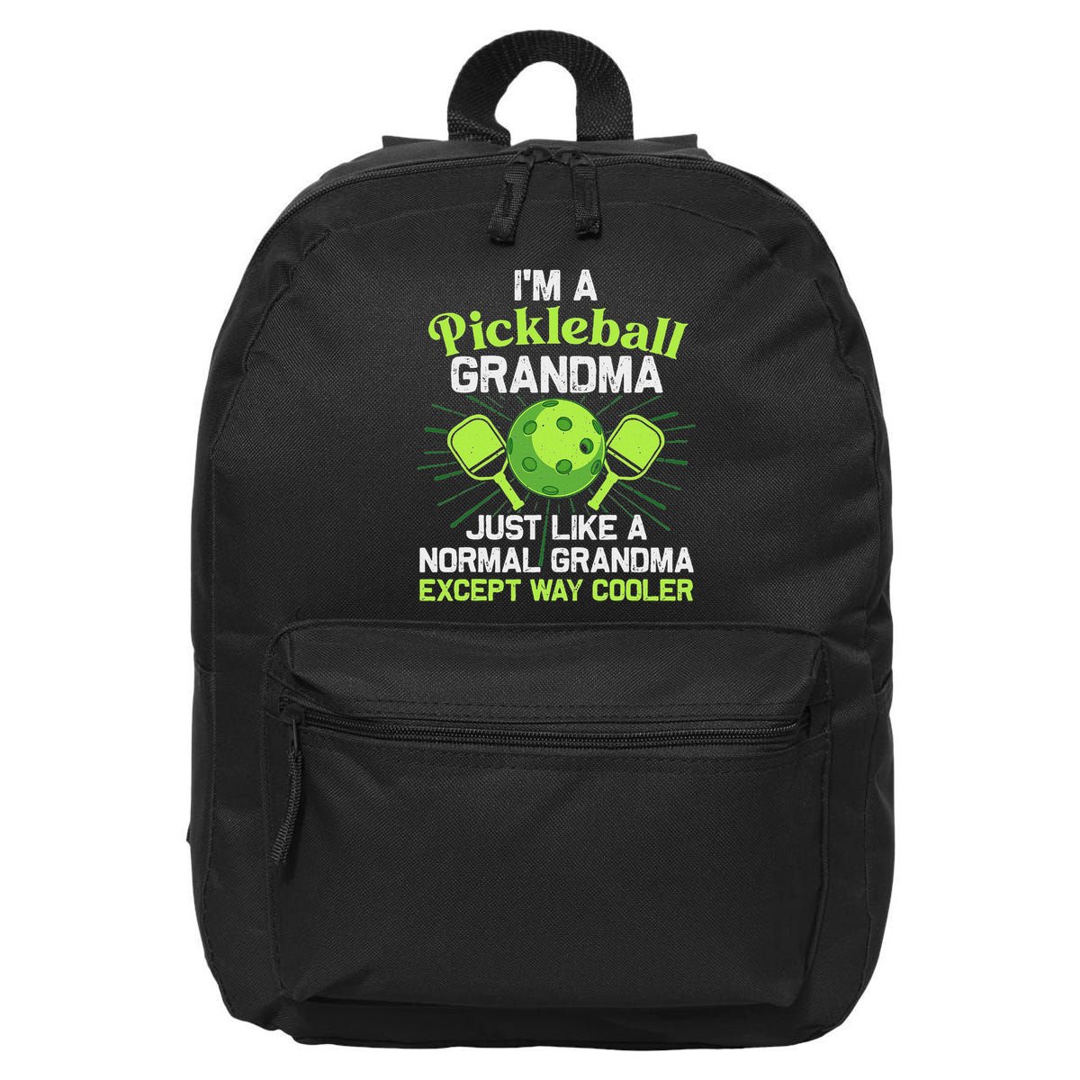 Pickleball Design For Grandma Women Pickle Ball Player 16 in Basic Backpack