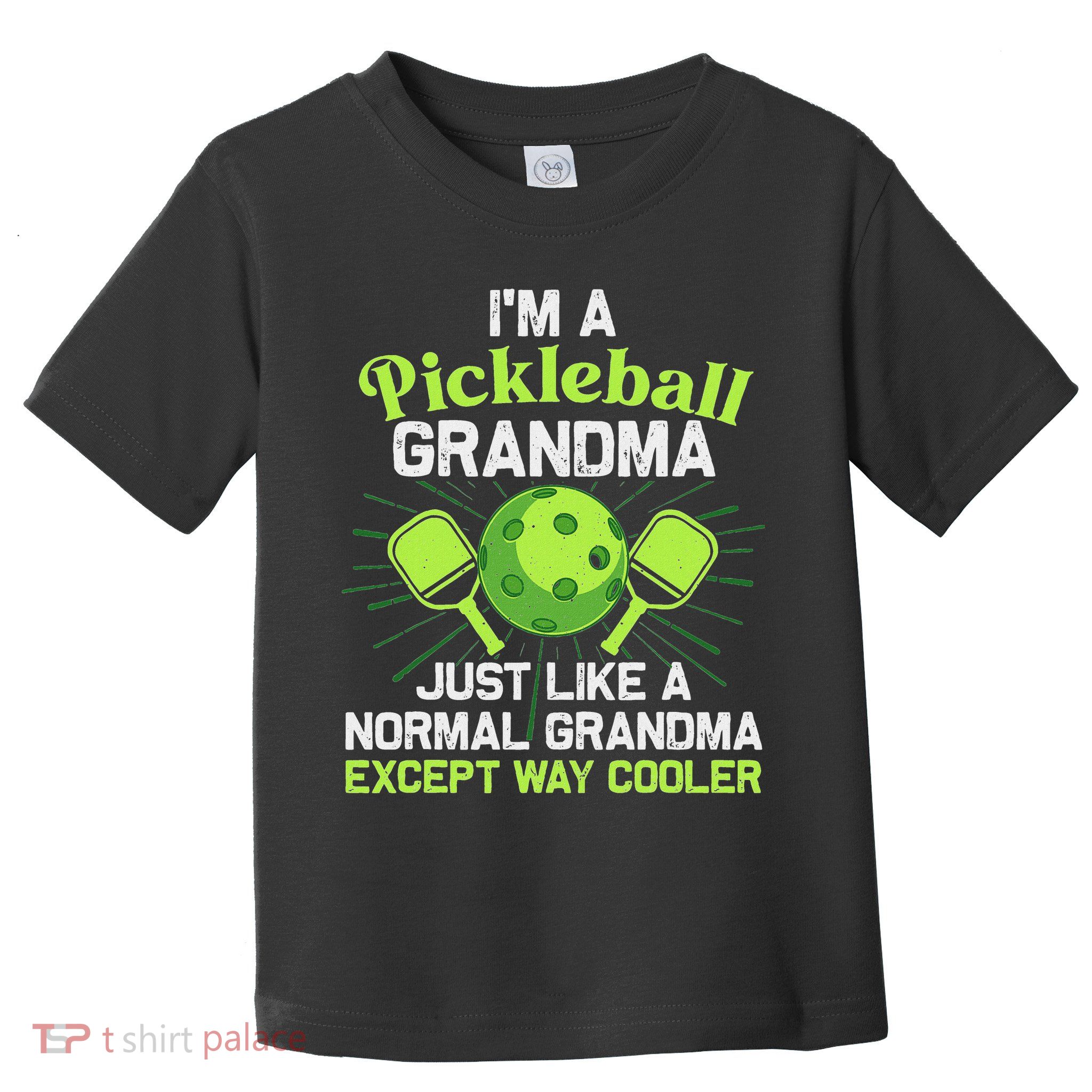 Pickleball Design For Grandma Women Pickle Ball Player Toddler T-Shirt