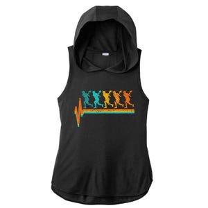 Pickleball Design For Pickleball Lover Ladies PosiCharge Tri-Blend Wicking Draft Hoodie Tank