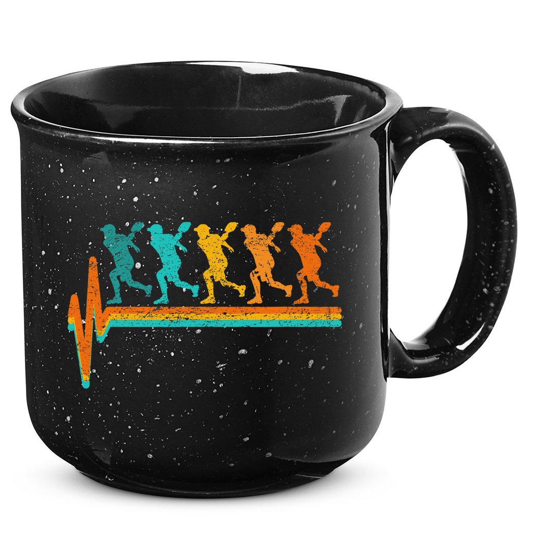 Pickleball Design For Pickleball Lover 15oz Campfire Ceramic Mug