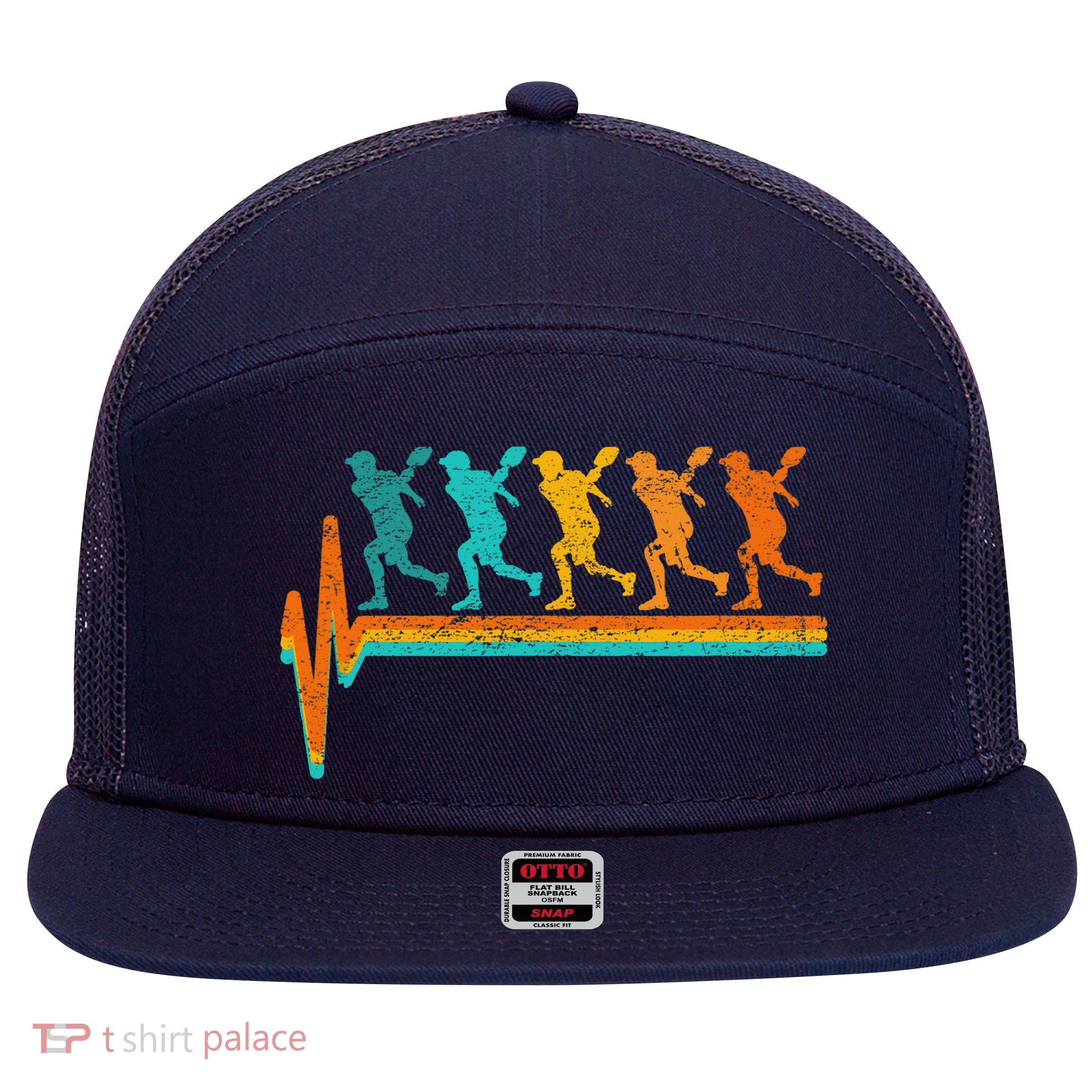 Pickleball Design For Pickleball Lover 7 Panel Mesh Trucker Snapback Hat
