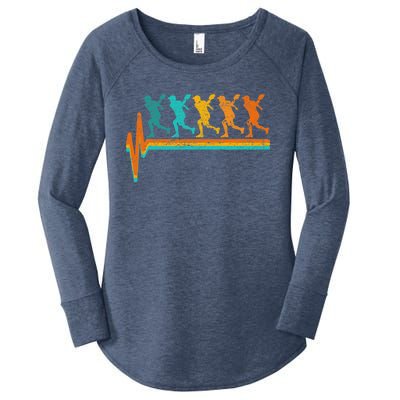 Pickleball Design For Pickleball Lover Women's Perfect Tri Tunic Long Sleeve Shirt