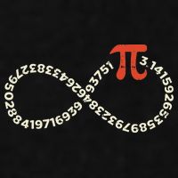 Pi Day Funny Infinity Symbol Math Geek Infinite Sign Ladies PosiCharge Tri-Blend Wicking Tank