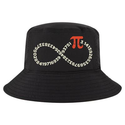 Pi Day Funny Infinity Symbol Math Geek Infinite Sign Cool Comfort Performance Bucket Hat