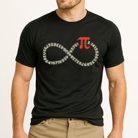 Pi Day Funny Infinity Symbol Math Geek Infinite Sign Performance Shirt