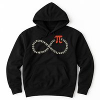 Pi Day Funny Infinity Symbol Math Geek Infinite Sign Hoodie