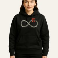 Pi Day Funny Infinity Symbol Math Geek Infinite Sign Hoodie