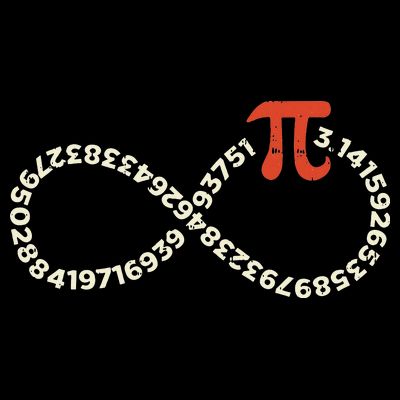 Pi Day Funny Infinity Symbol Math Geek Infinite Sign T-Shirt