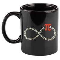 Pi Day Funny Infinity Symbol Math Geek Infinite Sign 11oz C Handle Ceramic Mug