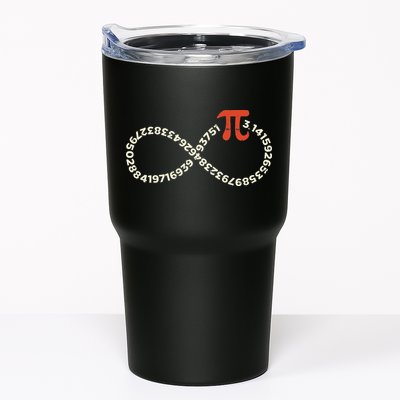 Pi Day Funny Infinity Symbol Math Geek Infinite Sign Tumbler