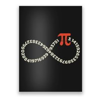 Pi Day Funny Infinity Symbol Math Geek Infinite Sign Poster