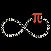 Pi Day Funny Infinity Symbol Math Geek Infinite Sign Baby Bodysuit