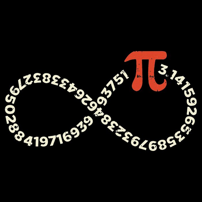 Pi Day Funny Infinity Symbol Math Geek Infinite Sign Baby Bodysuit