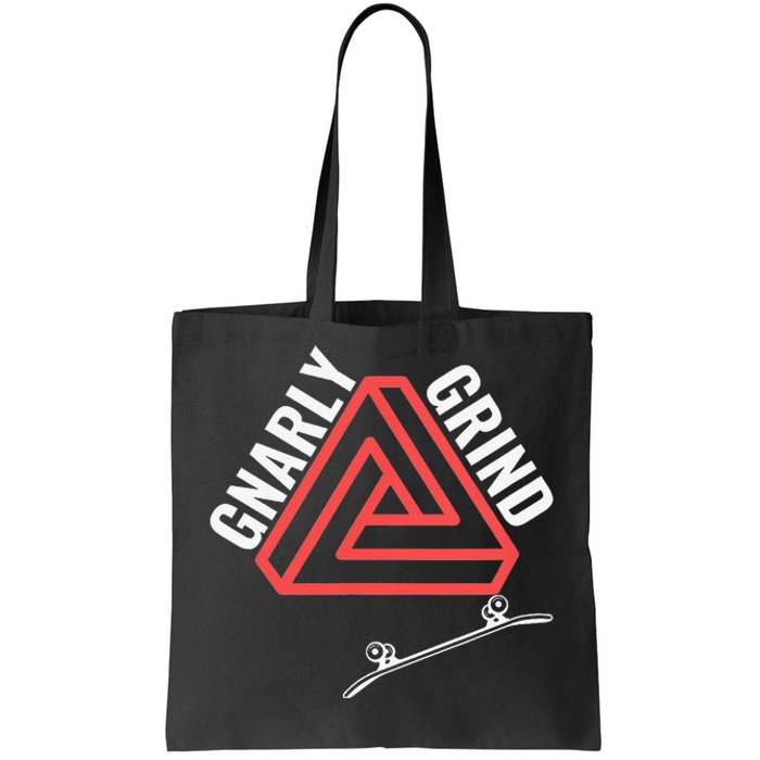 ProSkateboard Design for Athletes and Gnarly Grinders Tote Bag