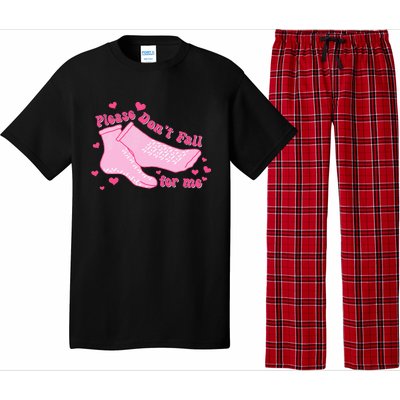 Please DonT Fall For Me Valentines Day Er Nurse Pajama Set