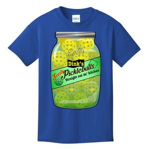 Pickleball Dink’S Fresh Pickleballs Kids T-Shirt