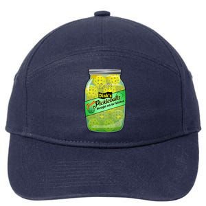 Pickleball Dink’S Fresh Pickleballs 7-Panel Snapback Hat