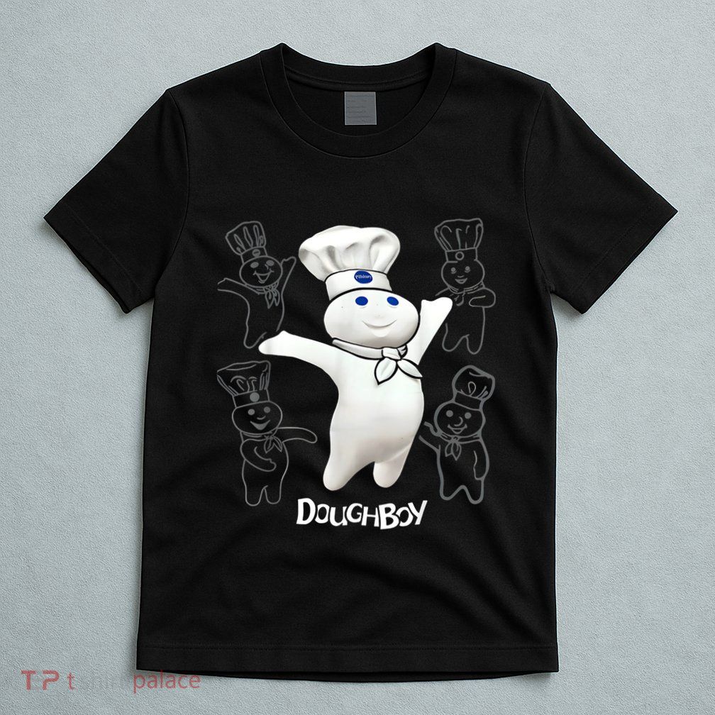 Pillsbury Doughboy Funny Design The Dough Baking Costume T-Shirt