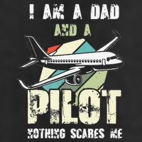 Pilot Dad Funny Pilot Father Pilot Fathers Day Gift 7 Panel Mesh Trucker Snapback Hat