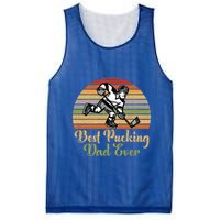 Pucking Dad Fathers Day Funny Gift Best Pucking Dad Ever Gift Mesh Reversible Basketball Jersey Tank