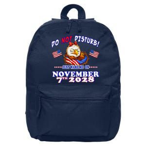 Pro Democracy Fourth July 4th Sarcastic Election Eagle 2028 16 in Basic Backpack