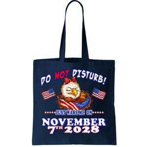 Pro Democracy Fourth July 4th Sarcastic Election Eagle 2028 Tote Bag