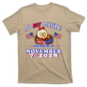 Pro Democracy Fourth July 4th Sarcastic Election Eagle 2028 T-Shirt