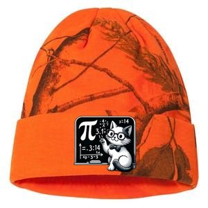 Pi Day Funny Math Cat For Teachers Kati Licensed 12" Camo Beanie