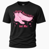 Please Dont Fall For Me Funny Nurse Valentine Cooling Performance Crew T-Shirt