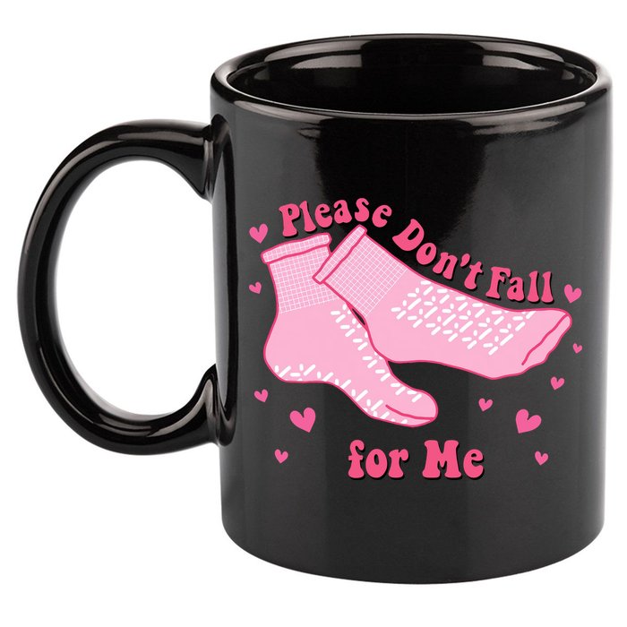 Please Dont Fall For Me Funny Nurse Valentine 11oz C Handle Ceramic Mug