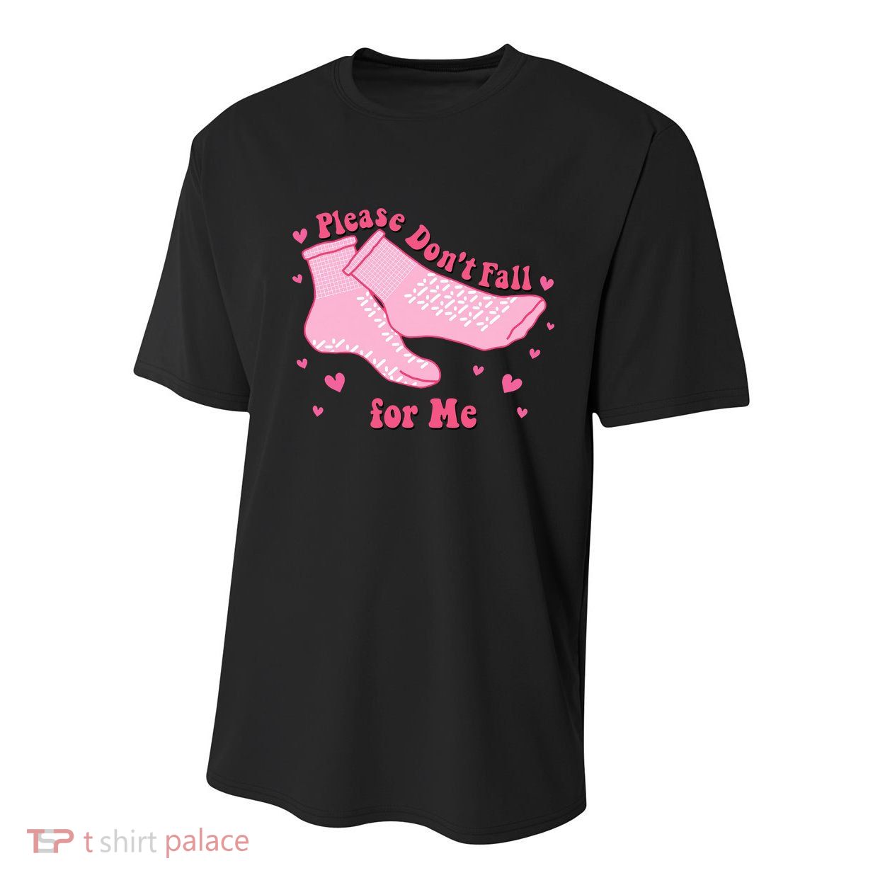 Please Dont Fall For Me Funny Nurse Valentine Youth Performance Sprint T-Shirt