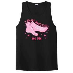 Please Dont Fall For Me Funny Nurse Valentine PosiCharge Competitor Tank